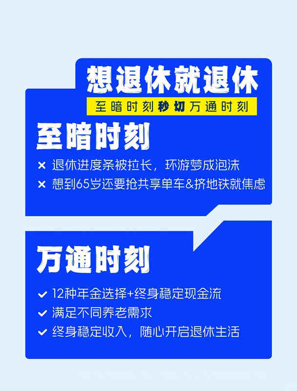 想退休就退休